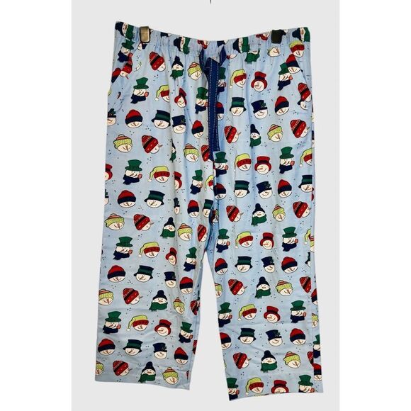 Sleep Sense Pajamas 2-Pcs. Sz. XL Cotton Flannel Holidays Cozy Organic - Picture 3 of 8